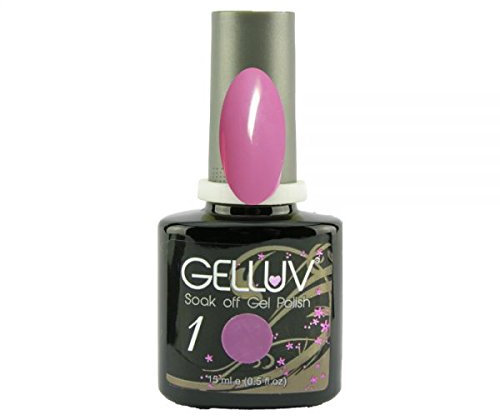 Gelluv Soak Off Nail Polish 8ml UV LED - Violet Orchid