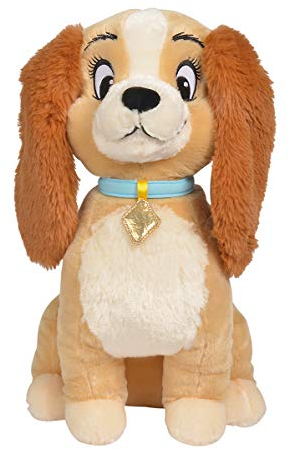 Simba 6315876184 - Disney Klassik Plüsch Susi, 45cm, Plüschfigur, Plüschhund, ab den ersten Lebensmonaten geeignet