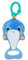 Bright Starts 12505 Whale-a-roo, Whal Spielzeug mit Vibrationen, Klängen und Knitterstoffen, lässt Sich einfach am Kinderwagen befestigen, perfekt für unterwegs, blau, 210 g