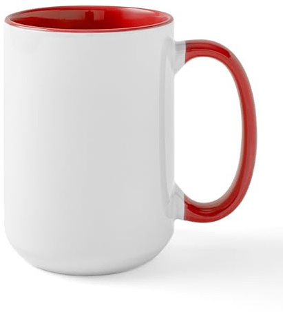 CafePress I Love Earl Grey Tea Large Mug 15 oz (444 ml) Ceramic Coffee Mug