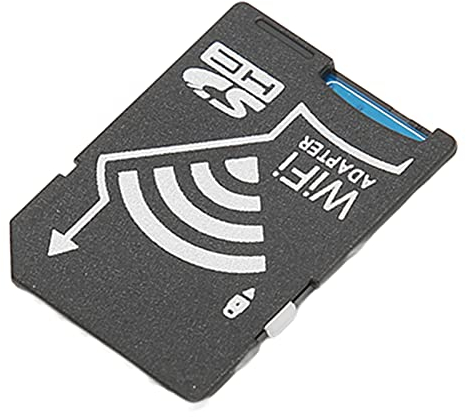 KIMISS Carte WiFi SD pour Caméra Eye FI Carte WiFi SD Abs TF vers Carte SD Adaptateur WiFi Transmission sans Fil Connectez jusqu'à 3 Appareils Plug and Play Adaptateur WiFi SD pour