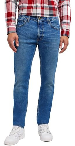 Lee Luke, Jeans Uomo, Indigo Vintage, 33W / 30L