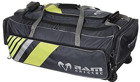 Ram Cricket Club Players Bag - with External Bat Pocket - Large