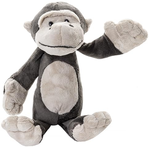 Gustaw Teddybär Groß XXL AFFE Rafa - Plüschbär, Kuschelbär XXL Plüschtier, Spielgefährte und Deko in einem - Stofftier, Plüschtier Kuscheltier Teddy (grau, 130cm)