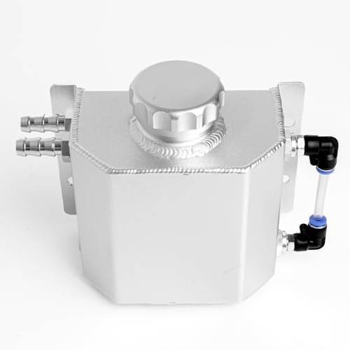 Réservoir de liquide de refroidissement pour radiateur de voiture - 1 l - Réservoir d'eau en aluminium