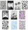 10Pcs Prägeschablone, Stanzschablonen,Prägefolder Embossing folder, Prägeschablonen für Stanzmaschine,Alles Gute zum Geburtstag Kunststoff Präge Ordner für Kunststoff Vorlage Handwerk, Scrapbooking