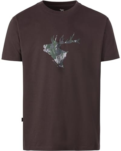 Parforce T-Shirt Hirsch | Aus reiner Baumwolle. Mit Hirsch-Printmotiv und Rundhalsausschnitt.