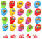 Katyjun 20 Stück Bagger Stempel Kinder, Stempelset Kinder, Kinderstempel Set