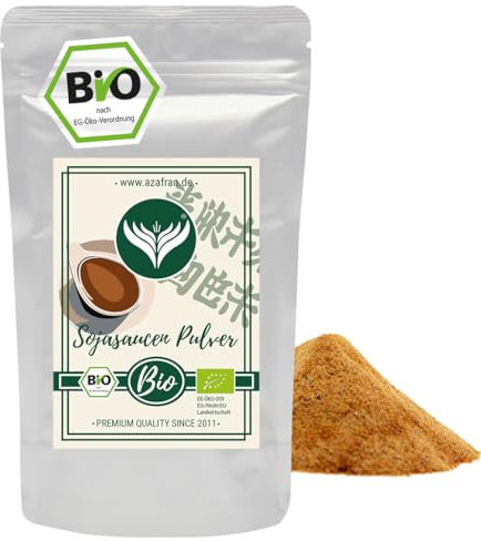 Azafran BIO Shoyu Pulver, Sojasauce getrocknet, Umami Würzmittel für Soja Sauce 250g
