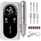 beiyaiey 45000RPM Electric Portable Nail Drill Machine Rechargeable Low Noise Nail Sander File for Manicure Salon Tool Easy Install Easy to Use White