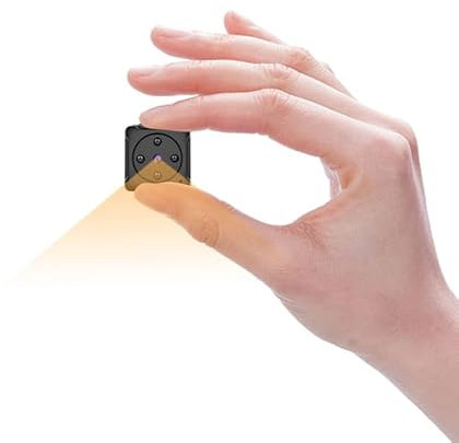 LWYOU Mini Small Camera 1080P HD Small Portable Cordless Outdoor Cameras,Home Surveillance Security Camera with Night Vision and Motion Detection,Compact Outdoor/Indoor Video Recorder