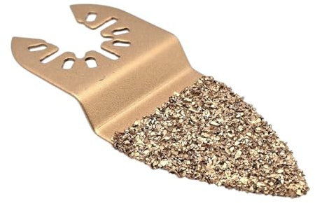 HERO Hartmetall Raspel HM Diamant Raspelfinger Multimaster 40mm Schleifplatte Fingerraspel Oszillierende OIS Diamantraspel Multifunktionswerkzeug Zubehör für Bosch Fein Multimaster Karbidraspel