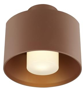 SLV Deckenaufbauleuchte 1008200 / Beleuchtung für Wände, Wege, Eingänge, LED Spot außen, Aufbau-Leuchte Outdoor, Gartenlampe, Decken-Strahler / E27 IP65 13W rost