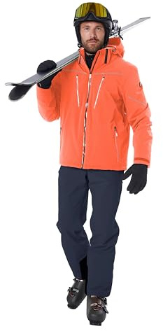killtec Herren Skihose mit abnehmbaren Trägern KSW 82 MN SKI PNTS | Funktionshose, Schneefang, Ventilationsöffnungen, Wassersäule 20.000 mm, verschweißte Nähte, wasserdicht, atmungsaktiv