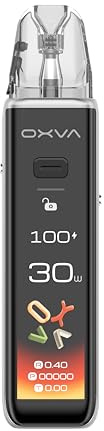 OXVA XLIM 3 Ultra Kit Metal Silver – Pod Kit E‑Zigarette mit 1500 mAh Akku, 3 ml Pod, 30 W Leistung, 2,2″ Touchscreen, Top‑Fill & Airflow Slider – MTL & RDL