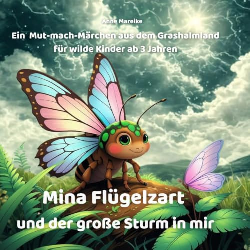 Mina Flügelzart und der große Sturm in mir: Ein Bilderbuch zum Vorlesen für wilde Kinder ab 3 Jahre über Gefühle, das anders sein und eigene Stärken ... Freundschaft für Kinder ab 3 Jahren, Band 2)