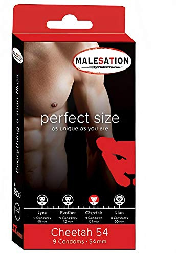 Malesation Cheetah 54 Kondome 9 Stück