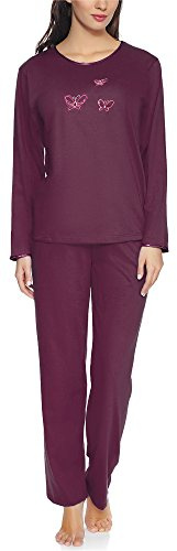 Merry Style Damen Langarm Schlafanzug 91LW1
