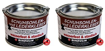 2 x colle en cuir/Semelle de chaussure Colle, 2 x 350 g de Bindulin