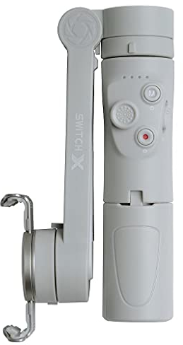 SIRUI DK-SL DUKEN Switch X 3 in 1 Smartphone Gimbal, treppiedi, bastone per selfie – grigio chiaro