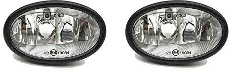 FEILIDAPARTS Paar Nebelscheinwerfer kompatibel mit Honda Civic 2001-2004 (Es5 Es7 Es8) Accord 1998-2002