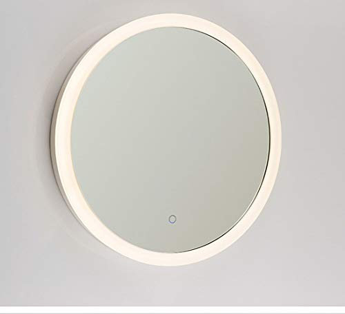 400 * 400mm LED Smart Bluetooth Speaker Touch Light Mirror Waterproof Bathroom Mirror Bathroom Mirror Washroom Smart Mirror Washing Mirror