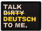 Café Viereck ® Bundeswehr Fun Patch Gestickt mit Klett - 5 cm x 7 cm (gold/schwarz)