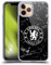 Head Case Designs Officially Licensed Chelsea Football Club Black Marble Crest Gel Case [Military Grade Protection] Compatible With Apple iPhone 11 Pro