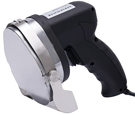 Fetcoi Kebab Cutter Slicer 80 W Portable Électrique Acier Inoxydable 1-8 mm Kebab Couteau Électrique