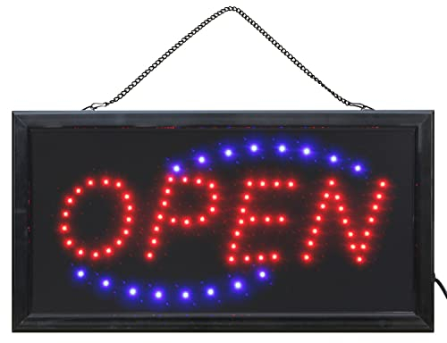 LED-Schild OPEN offen Schild Reklame Leuchtschild Helle Imibss Kioskt Spätkauf Laden