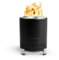 Solo Stove Mesa Braciere da tavolo da esterno | Mini camino portatile a bassa emissione di fumo, Alimentato a pellet o legna, acciaio inossidabile, con supporto, borsa, 17,5 x 13 cm, 635 g, Grigio
