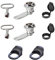 8 pcs Meter Box Latch kit, Wheelie bin Lock,Gas Meter Box Lock for 3/4 Cylinder Length and Max 3/8 Panel Thickness,Dust Cover Waterproof Caps Fit for 22mm Dia Cam Lock 2pcs and 2pcs Accessories.