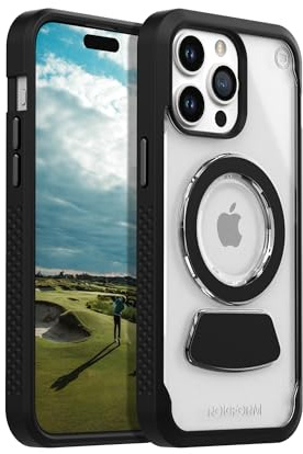 ROKFORM - iPhone 15 Pro Max Hülle, Clear Eagle 3 Serie, Dual Magnetic iPhone Cover, Slim Drop Tested Armor (transparent)
