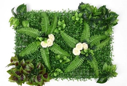 GIOTEL 40 * 60cm Wall Decoration Fake Grass Artificial Plants Lawn Landscaping Mat Suitable For Wedding Aquarium Decoration artificial grass (Color : C, Size : 40X60cm)