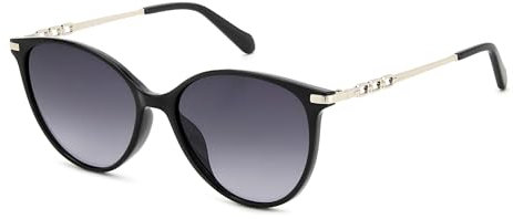 Fossil Sonnenbrille für Damen, schwarz, 56