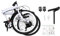 20 6-Gang Faltrad Klappfahrrad Modern Klapprad Folding FahrräDer Faltbares Erwachsene City Bike Einstellbar Unisex Damen Herren Geeignet FüR Stadt Camping Sport Outdoor Radfahren Pendeln Weiß