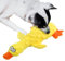 Hundespielzeug Ente Hunter, Ente Hundespielzeug Mit Geräusch, Hundespielzeug Mit Quietschender Ente, Beruhigende Ente Für Sanfte Hunde, Ente Ohne Füllung Mit Weichem Quietscher