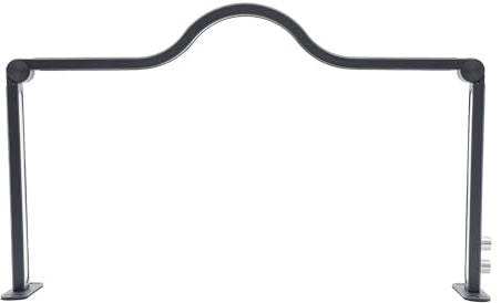 Dettchan Schwarz Wimpernleuchte, Faltbare Nail Tech Light Nail Tech Lampe, für Beauty-Shops 85 * 50cm