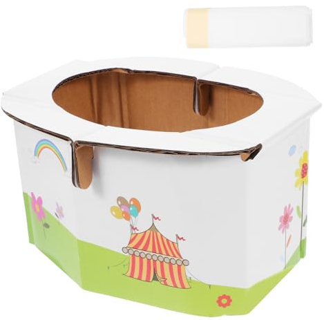 YARNOW 1Pièce Pot Pliable Papier Pour Voyage Portables Pour Jetables Pour Sorties Camping