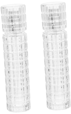 TOPPERFUN 2pcs Vintage Bitters Spray Bottle Atomizer Sprayers Refillable Glass Cocktail Bottle for Bar Supplies Multipurpose Use