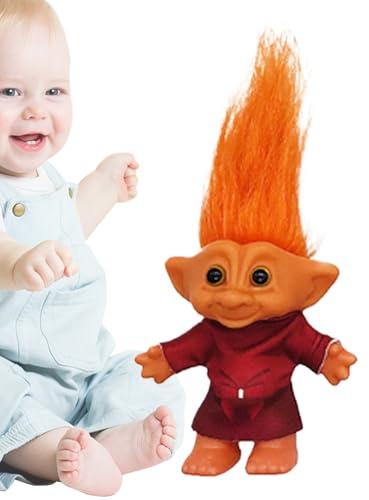Generico Troll-Puppen, hässliche Weihnachtspuppe | Retro-Dekoration für Schreibtisch, Sammlerstück und lustige Idee für Schlafzimmer und Wohnzimmer Erwachsene und Kinder