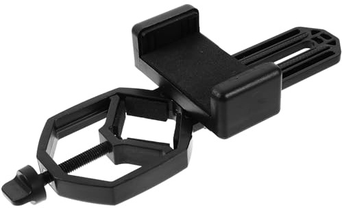 TOYZFRIENDY Telescope Phone Camera Adapter with Portable Plastic Clip for Mobile Phones 61-93mm, Compatible with Microscopes and Telescopes, Safe to Use for Outdoor and Camping Photography