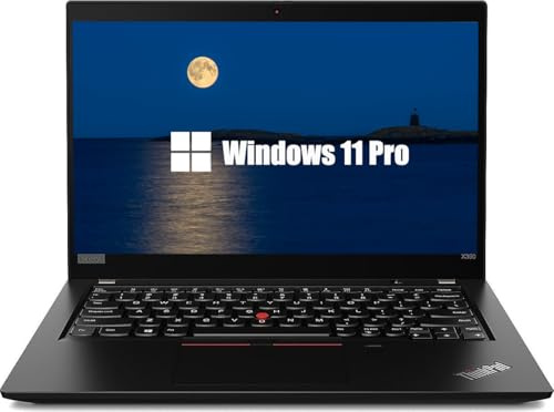 Lenovo Thinkpad X390 Business Laptop, 13.3 Zoll FHD(1920x1080), Intel Core i5-8365, 8GB RAM, 256GB SSD, QWERTY Tastatur, Windows 11 Pro (Generalüberholt)