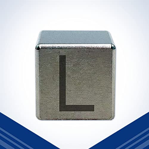 Wolfram-Würfel, graviert, 1,3 cm (L)