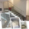 Parpyon® Ringhiera per Scale interne in acciaio Inox AISI 304 Uso Interno Balaustra 3 metri Fissaggio a PARETE montaggio FACILE fai da te
