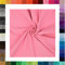 Jersey Uni 220g/m² halbe Breite,0,5 m, Stoffe Meterware, Öko-Tex Baumwolljersey (Rosa 5017)