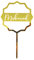 Mubarak Cake Toppers (5pk) - Gold