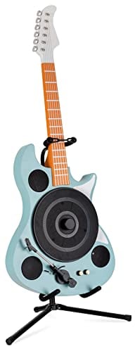 Beatfoxx GT-26 TQ Rory Giradischi a forma di chitarra Bluetooth® Set con supporto