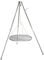 Edelstahl - Dreibein Schwenker Grillgestell & 80 cm Edelstahlrost