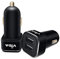 Vida IT USB 2-Port Kfz Auto Ladegerät Kompatibel für Samsung Galaxy S10 S9 S8 S7 Plus A51 A71 A52 A21s Huawei Xiaomi Handy 12V Zigarettenanzünder Ladeadapter Doppel USB 2 Geräte mit Ladekabel